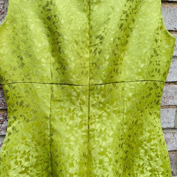 🎉HP🎉Citrine green Tahari dress size 8 - NWT - Picture 9 of 16